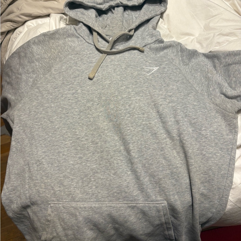 Gymshark Light Gray Hoodie